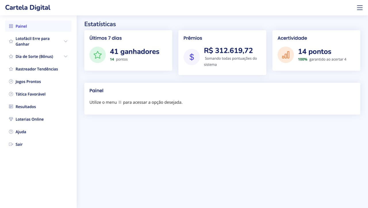 Cartela Digital Lotofácil Como Aumentar Suas Chances de Ganhar Viu Só