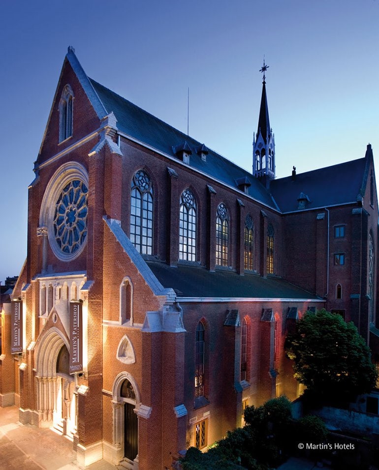 martin's patershof hotel igreja mechelen belgica