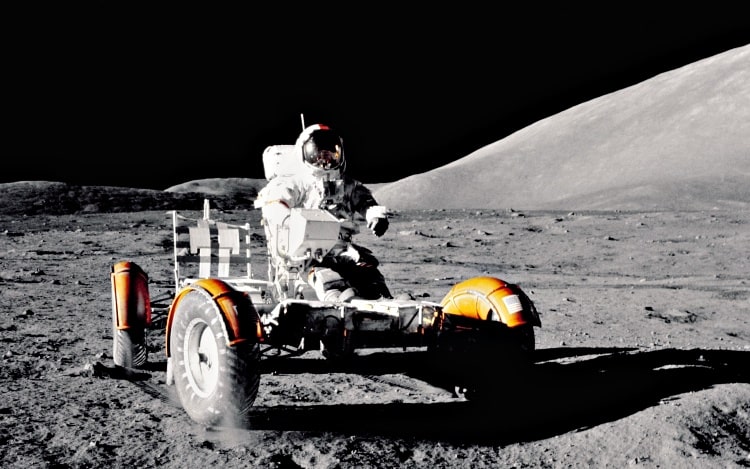 viagem espacial do homem à Lua
