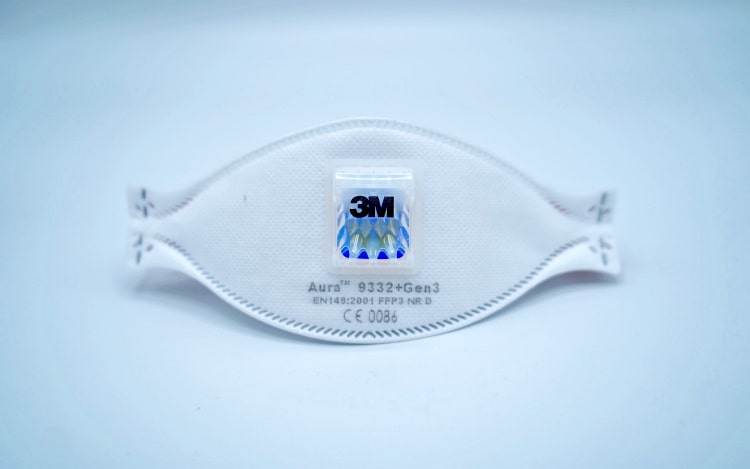 Máscara 3M qualidade e segurança contra vírus e microorganismos