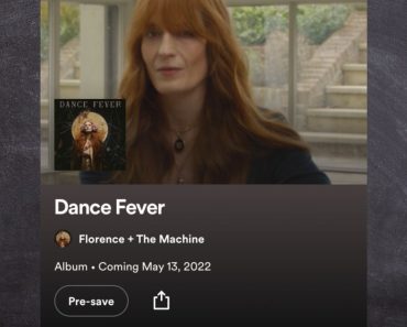 Spotify Testa “Pre-Save” Direto no Aplicativo com Florence + The Machine