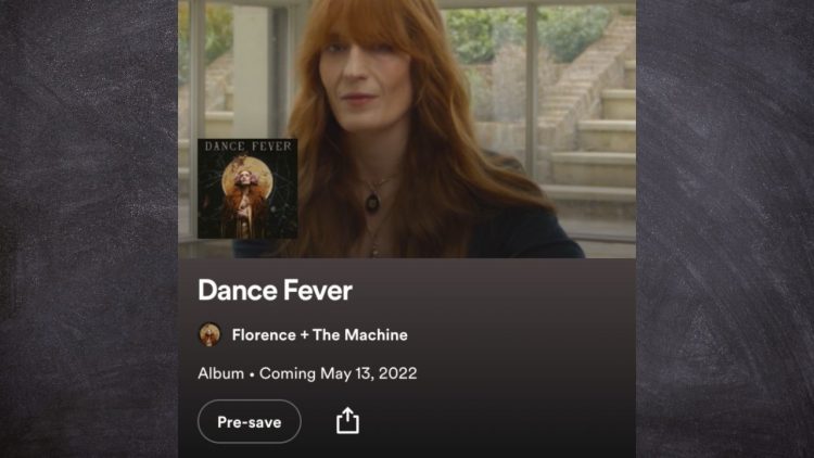 Spotify Testa Pre-Save Direto no Aplicativo com Florence + The Machine