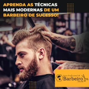 Curso de Barbeiro Online.