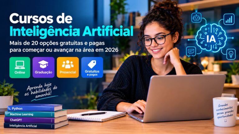 Cursos de Inteligência Artificial.