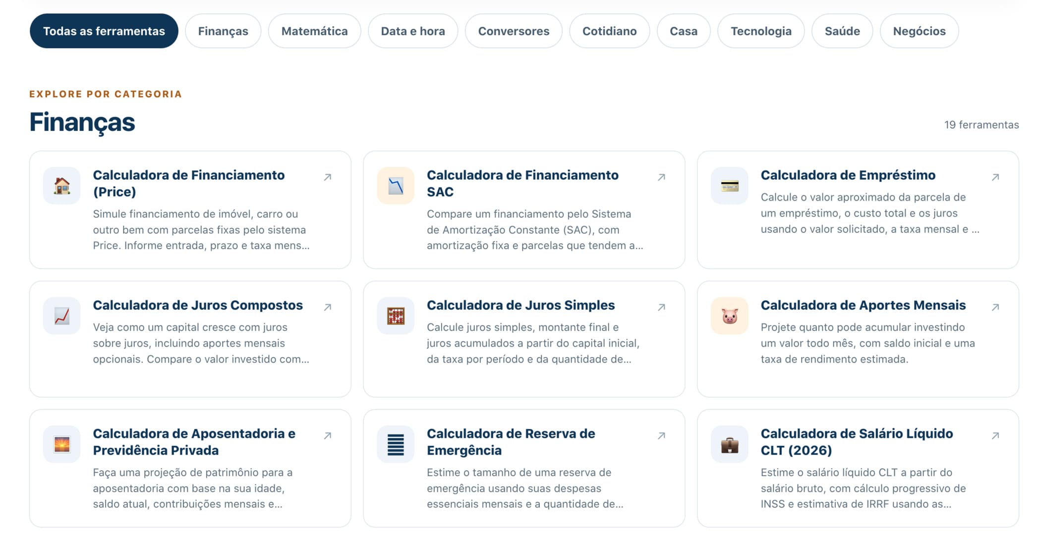 calculadoras online.